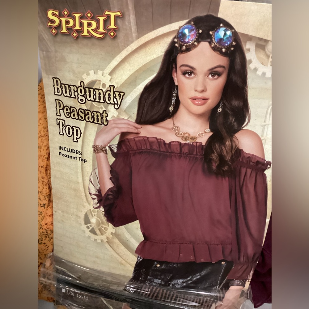 COPY - Peasant Top Halloween Costume